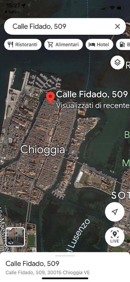 Casabella Chioggia Casa Indipendente Con Corte Eksteriør billede