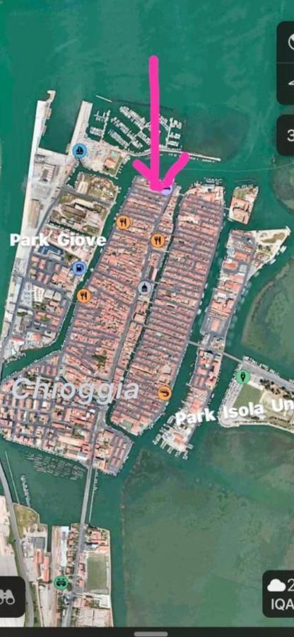 Casabella Chioggia Casa Indipendente Con Corte Eksteriør billede