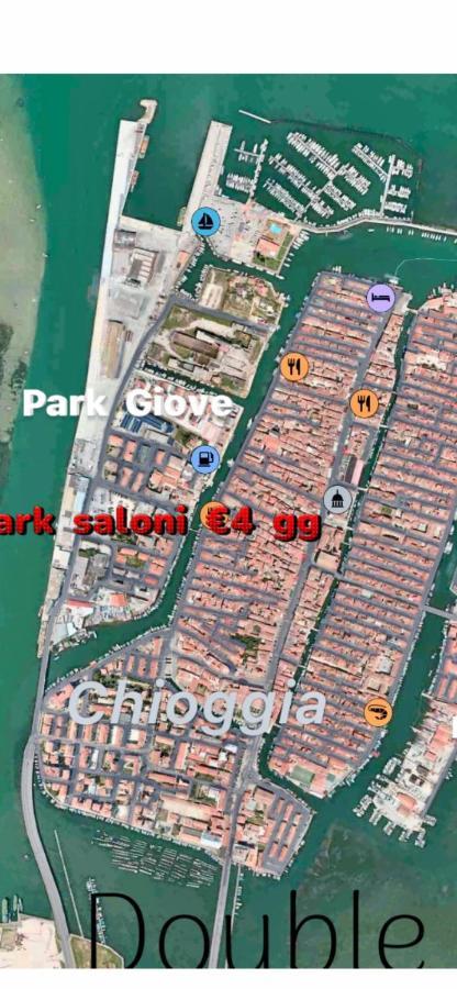 Casabella Chioggia Casa Indipendente Con Corte Eksteriør billede